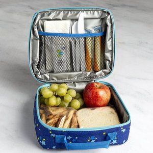 Insulated expandable lunch bag for kids
